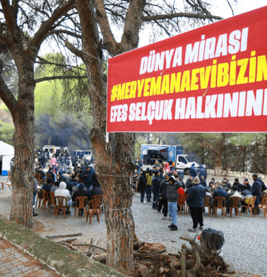 'Meryem Ana Evi Efes Selçuk halkınındır' imza kampanyası başlatıldı